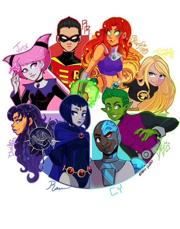Teen Titans Print