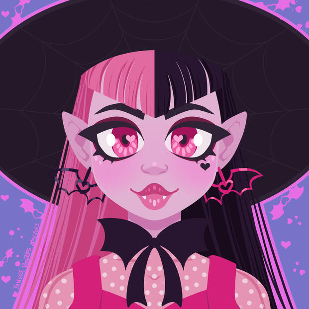 Draculaura Portrait